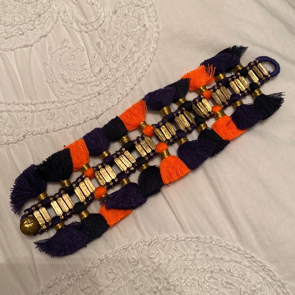 Roberta Roller Rabbit Riona Pom Pom Bracelet